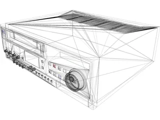 Panasonic AG-7330 S-VHS Pro VTR 3D Model