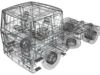 Volvo F12 3D Model