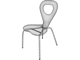 TV Chair 3D Model