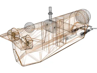 Alliant ROV Submersible 3D Model