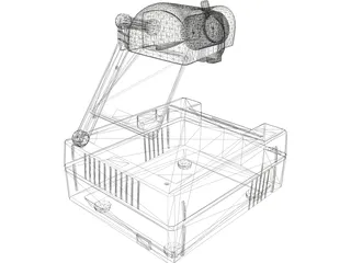 Projector 3D Model