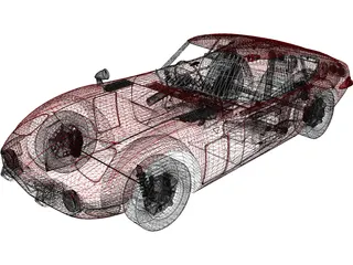 Toyota 2000GT 3D Model