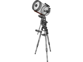 Telescope Celestron 3D Model