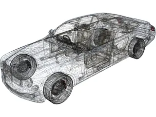 Bentley Mulsanne (2010) 3D Model