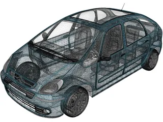 Citroen Xsara Picasso (2004) 3D Model