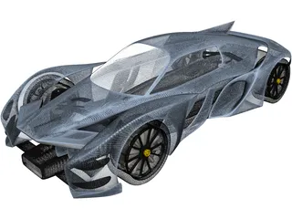 Ultracar 3D Model