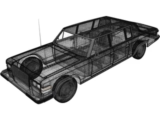 ZIL 4104 (1978) 3D Model