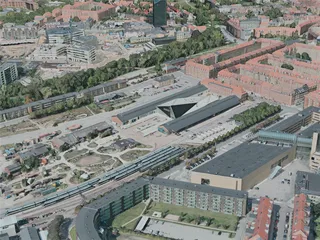 Aarhus City, Denmark (2020) 3D Model