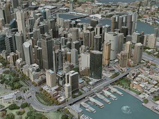 Sydney City, Australia (2020) 3D Model