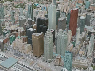 Toronto City, Canada (2020) 3D Model