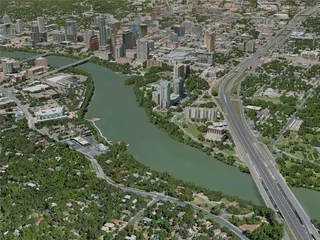 Austin City, USA (2020) 3D Model