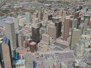Denver City, USA (2020) 3D Model