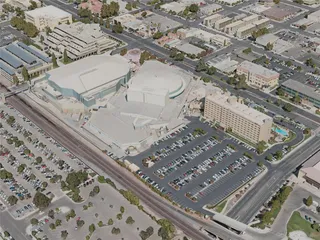 Bakersfield City, USA (2020) 3D Model