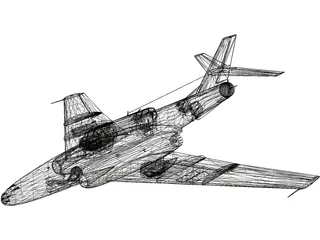 Ilyushin Il-40 Brawny 3D Model