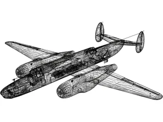 Tupolev Tu-12 3D Model