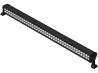 Light Bar LED 40in 3D Model