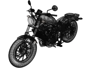 Honda Rebel 500 (2018) 3D Model