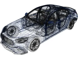 Mercedes-AMG E 63 S (2021) 3D Model