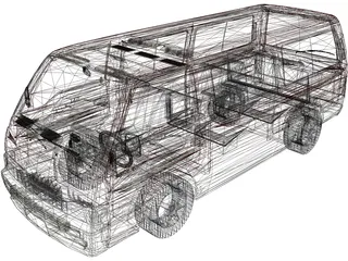 Nissan Caravan 3D Model