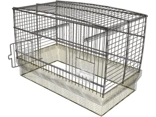 Bird Cage 3D Model