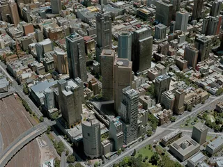 Melbourne City, Australia (2020) 3D Model