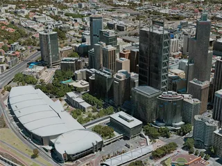 Perth City, Australia (2020) 3D Model