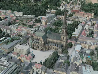 Linz City, Austria (2020) 3D Model