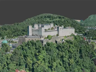 Salzburg City, Austria (2020) 3D Model