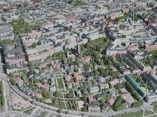 Helsinki City, Finland (2020) 3D Model