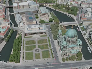 Berlin City, Germany (2020) 3D Model