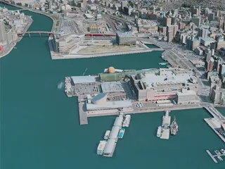 Nagasaki City, Japan (2020) 3D Model
