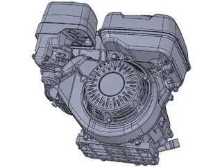 Honda GX270 Engine 3D Model