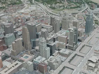 Cincinnati City, USA (2020) 3D Model