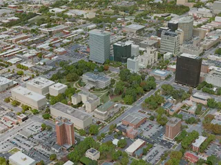 Columbia City, USA (2020) 3D Model