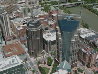 Nashville City, USA (2020) 3D Model