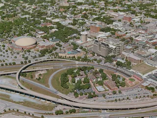 Mobile City, AL, USA (2020) 3D Model