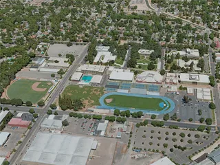 Modesto City, USA (2020) 3D Model