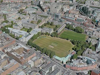 Dublin City, Ireland (2020) 3D Model