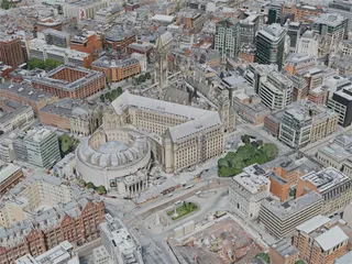 Manchester City, UK (2020) 3D Model