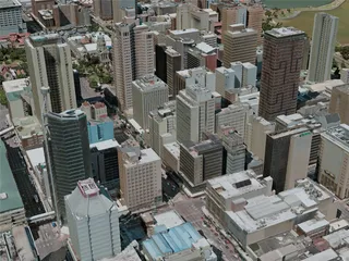 Durban City, South Africa (2020) 3D Model