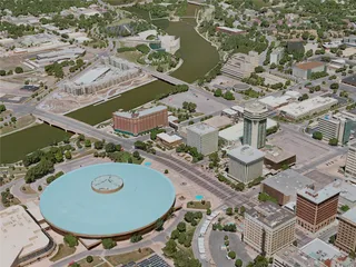 Wichita City, USA (2020) 3D Model