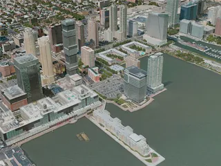 Jersey City, USA (2020) 3D Model