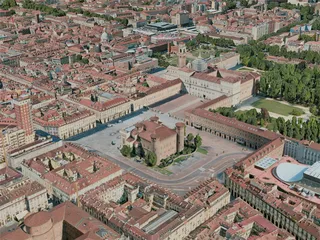 Turin City, Italy (2020) 3D Model
