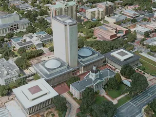 Tallahassee City, USA (2020) 3D Model