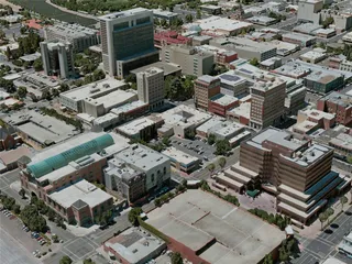Stockton City, USA (2020) 3D Model