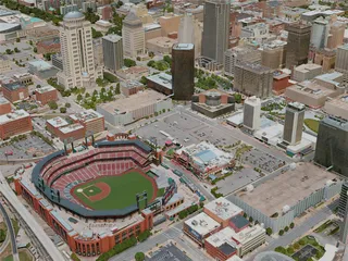 St. Louis City, USA (2020) 3D Model