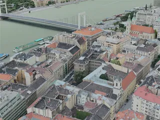 Budapest City, Hungary (2020) 3D Model