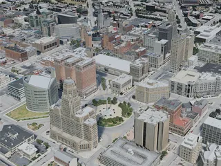 Buffalo City, USA (2020) 3D Model