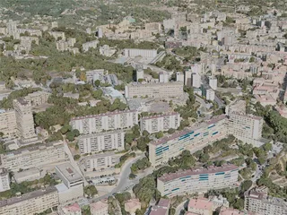 Ajaccio City, France (2020) 3D Model