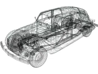 Chrysler Airflow (1934) 3D Model